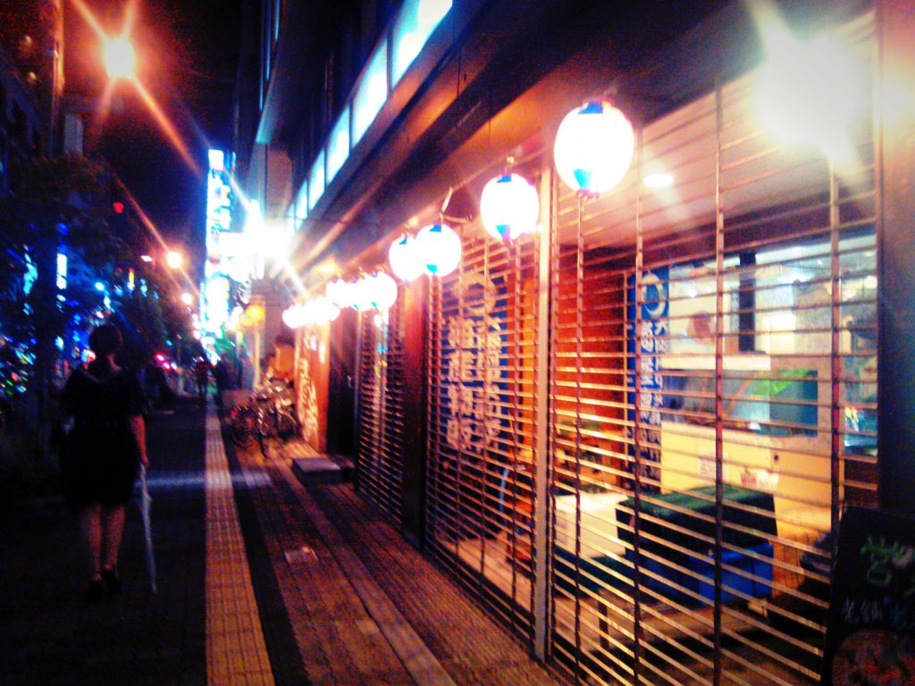 where to go Osaka by night, in Kansai area japan