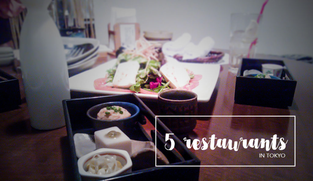 5 restaurants in Tokyo, where to eat in Japan